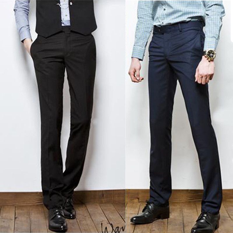 mens slim fit dress pants