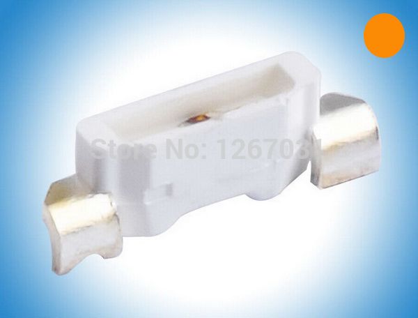 200 pcs SMD SMT 1206 Super Bright DEL Blanc Ampoule De Lampe De Bonne Qualité