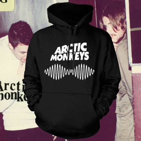 

Оптовая продажа-Arctic Monkeys Am логотип Soundwave с капюшоном топ музыкальная группа рок-па