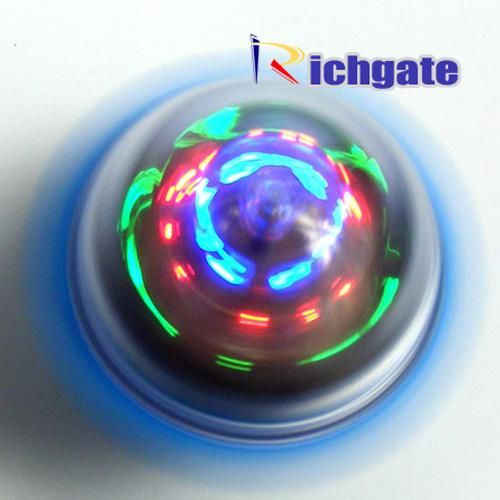 LED Spin Top Light Up Gyroscope Scopperil Toys 7 Colours Flashing Light Spinning Whipping Top