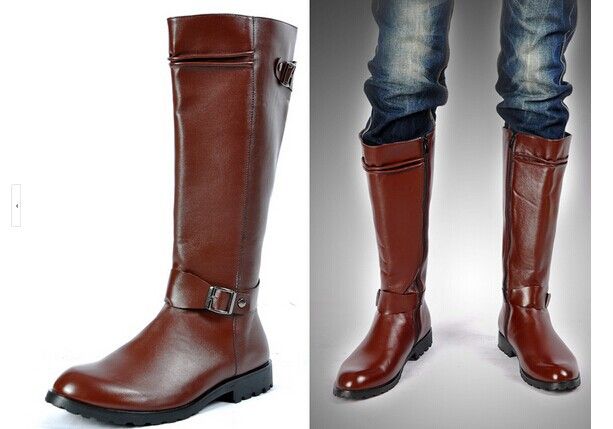 Wholesale The New Trend Of Men'S Tall Boots Simple And Elegant European ...