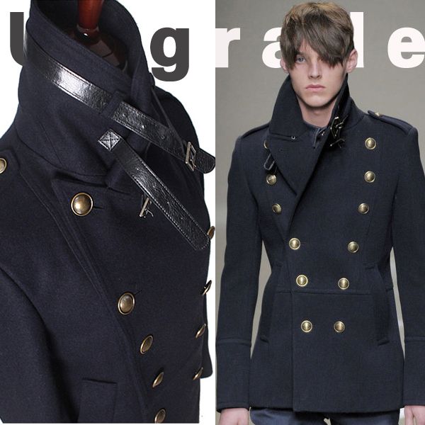 military pea coat mens