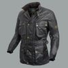 Designer Men's Jackets Wholesale-2015 New Brand Quilted Coat Men's Thick Jacket Double Layer Waxed Cotton with Cotton Vest Casual Man Motorcycle Jackets