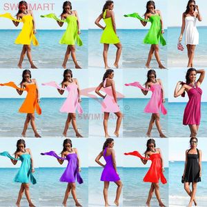 Оптовая продажа-новый 2015 пляж платье Европа и Америка стиль элегантный wrap груди купальники бикини пляж прикрыть женщин плавать костюм прикрыть юбки