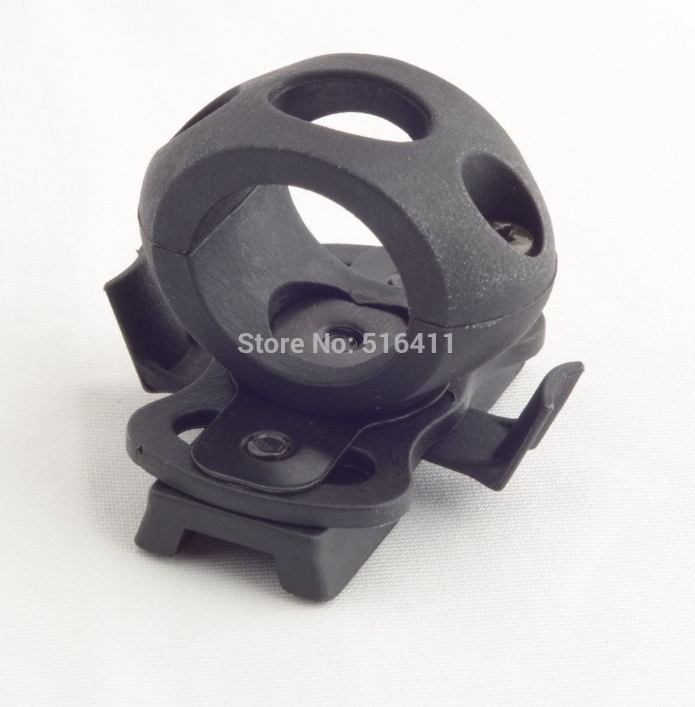 

Wholesale-Tactical 1.2" Single Clamp Folder Fast Helmet Guide Rail Clamp Black Free Shipping