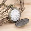 포켓 시계 도매 빈티지 골동품 실버 로마 숫자 쿼츠 시계 펜던트 체인 유방 선물 Reloj de Bolsillo