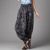 Wholesale-National crotch pants hanging wide leg pants Boho style unisex India Nepal harem pants casual trousers fabric pants