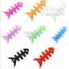 100pcs Fish Skull Cable Winding tool / Cable Reel / Hub tool easy use and many color plastic