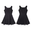 Women039s Ladies Backless Elegant Womens Chiffon Cocktail Party Dress Short Mini Sexig klänning Black Vestidos de Fiesta WD16866628162