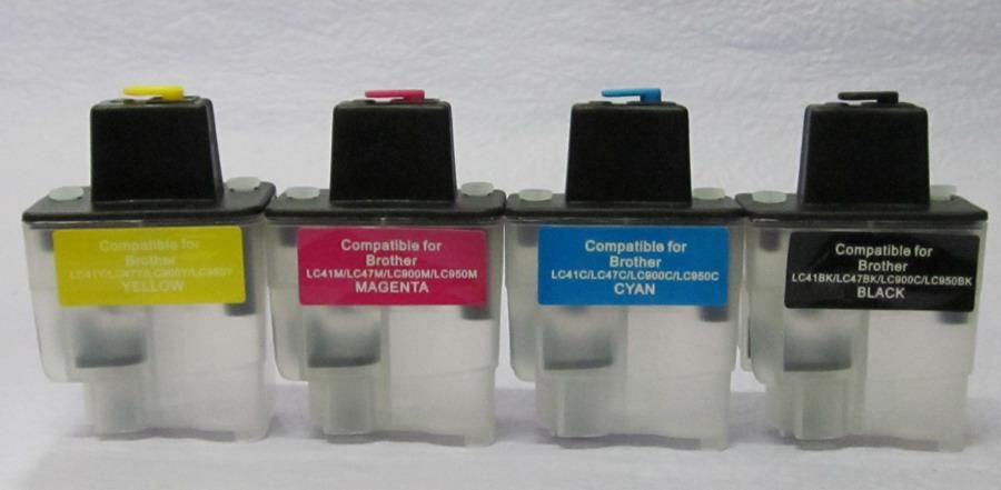 21 Refillable Ink Cartridge Lc41 Lc47 Lc900 Lc950 Lc9000 For Brother Mfc Dcp Fax Printer Dhlfreeshippi From One Two Three 44 98 Dhgate Com