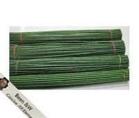 Wholesale Ronde flower Material Handwork DIY mm cm length paper parcel green pachets with wire artificial flower stem