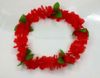 20pcs/lot new 2015 wedding decoration hawaiian Flowers lei Garlands with leaf Hawaii Party Dress Necklace artifical flowers