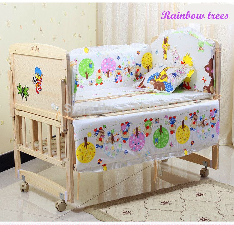 baby bed bumper set