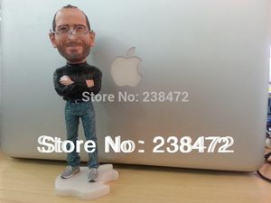 Wholesale toy jobs resale online - New Steve Jobs Statue Figure cm resin material Steve Jobs doll Artificial Sculpture Souvenir Toys