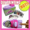 Whole DIY NAIL ART STAMPING PRINTING MACHINE ampamp Polish Plates 30 pcs dropship by DHL8616489