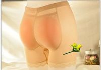 S-XL Retail Womens Nude Silicone Buttock Butt Hip Up Pads Enhancer Shapewear Underwear 2colors Free Shipping