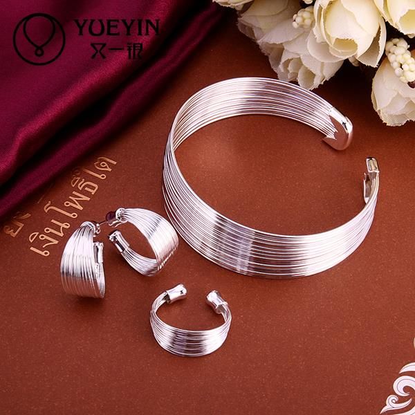 

fashion 925 sterling silver jewellery sets african jewelry set