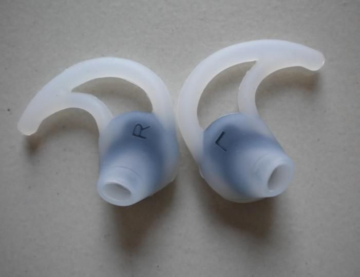 Kulak İpuçları, silikon Kulaklık EarBuds Gels Kulaklık Değiştirme için 600 adet