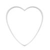 Partihandel-Aluminium Biscuit Mold Bakeware Heart Shape Fondant Cake Mold DIY Sugarcraft 3D Pastry Cookie Cutters