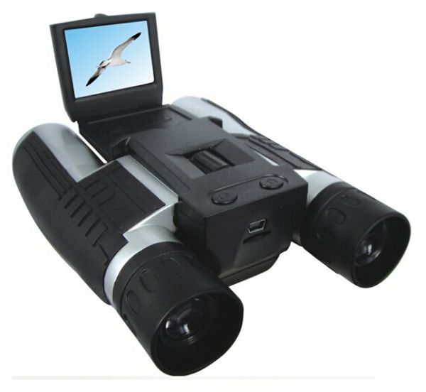 

5 0 mega pixel 2 0 quot tft lcd digital camera with tele cope and 12x digital zoom binocular digital camera