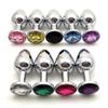 100pcs 65g S size 376CM Stainless Steel Attractive Butt Plug Jewelry Anal Plug Rosebud 27378865616542