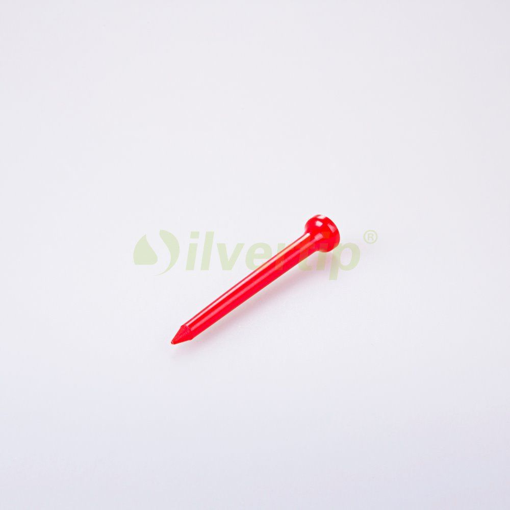 Free Shipping 100pcs Pack 2 3/4" 70mm Assorted Color Cup Tip Plastic Golf Tees Driver Training