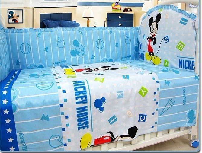 New Design Cover For Mickey Mouse Comforter Sets Kids 100 New Design Cover For Mickey Mouse Comforter Sets Kids 100 Cotton Baby Bedding Crib Mini