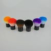 12pcs/lot 6color Optional Brushes makeup Nylon Hair Brush Kabuki Brush Mushroom-shaped brushes