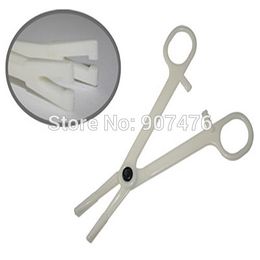 25pcs Disposable Pennington Forceps Slotted piercing tool For tattoo and piercing Supply