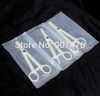 25pcs Disposable Pennington Forceps Slotted piercing tool For tattoo and piercing Supply