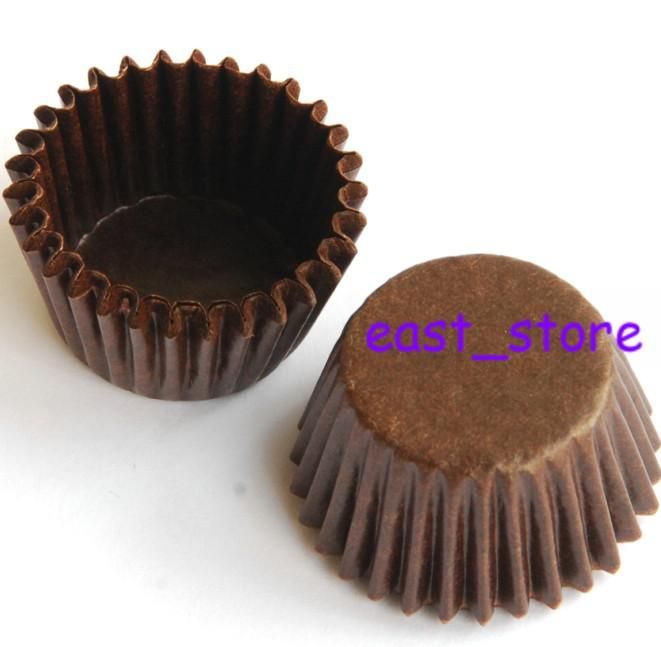 Wholesale MINI Cake Chocolate Cases Cupcake Brown, Box Quanto Custa Um