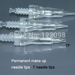 Wholesale-Permanent make up needles digital hand tips 7F needle cartridge needles for permanent make up machine