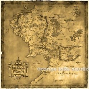 2018 the lord of the rings middle earth map canvas painting square poster mountain paintings from bida josh 2662 dhgatecom