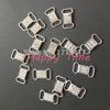 Partihandel-Nya 30 st Rhinestone Bikini Connectors / Buckle Metal Chain för simning Slitage Bikini Diamante Ribbon Slider ZXAA031