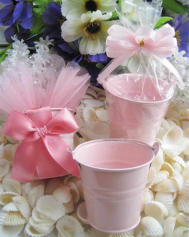 DHL ! Colors Mini Tin Pails Wedding Favors, Mini Bucket Favors,Tin Candy Boxes, Tin Mini Pails