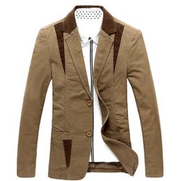 M-XXXL 4XL 5XL 6XL large size biggest chest 132cm casual blazer men cotton spring 2015 new classic men's suit jacket
