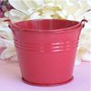 100pcs Free Shipping Very Cute Mini Tin Pails wedding favors,baby shower, mini pails,tin candy box, gift package,