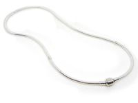 Wholesale-45CM 925 Sterling Silver Charm Fit Collar Serpiente Cadena de Plata 925 Joyería Original PA2037