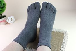 Men men's Socks Cotton Sports Ideal For Five 5 Finger Toe Shoes Unisex Hot 2015 005A