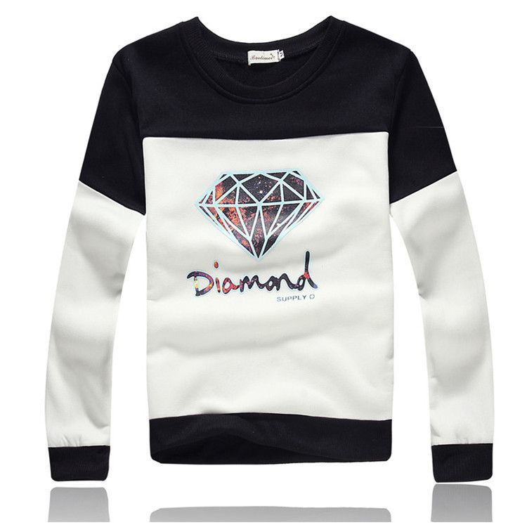 grey diamond sweatshirt