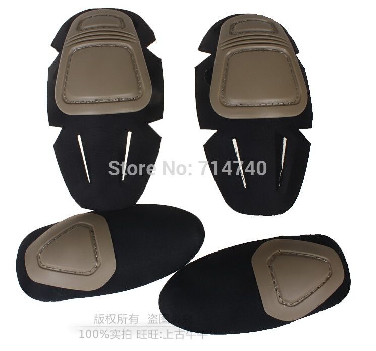 

Wholesale-DEVGRU Tactical V3 G3 GEN 2 Combat Protective knee and elbow protector pads sets for Outdoor Sports Gen3 pants DP style, Army green