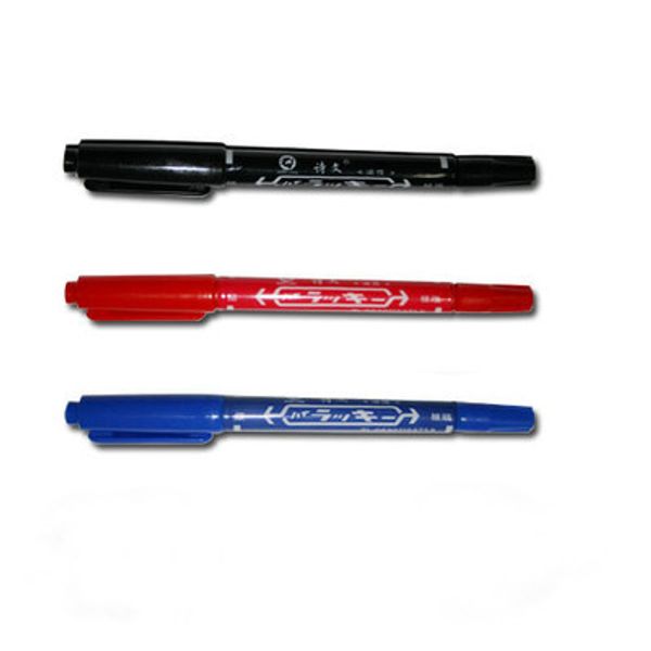 

30pcs 3Colors DUAL TATTOO SUPPLY PIERCE PIERCING SKIN MARKER SCRIBE PEN KIT
