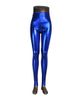 Plus Size High Waist Shiny Wet Liquid Look PU Kunstleder Metallic Stretch Leggings Hose XS/S/M/L/XL