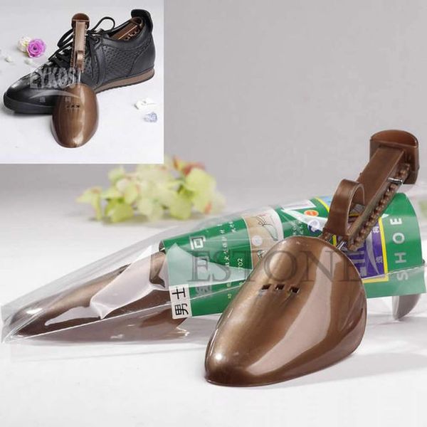 

wholesale-plastic adjustable men shoes tree keepers support stretcher shoe shapers, White;pink