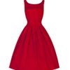 Wholesale-2015 Sommer Frauen Hepburn Kleider O-Ausschnitt Schwarz Casual Party Robe Rockabilly 50er Jahre Vintage Vestidos Plus Größe 9564