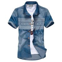 Cheap Denim Dress Shirts For Men | Free Shipping Denim Dress Shirts For ...