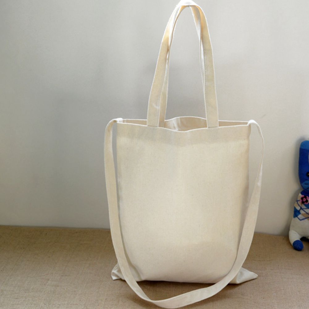 Wholesale 12oz Cotton Eco Bags Natural Red Black White Women&#39;S Shopping Blank Canvas Tote Bag ...