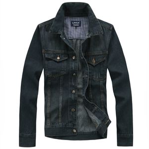 Großhandels-Heißer Verkauf im britischen Stil Herren Jeansjacke Mode Jeans Mantel Oberbekleidung Größe M-XXL
