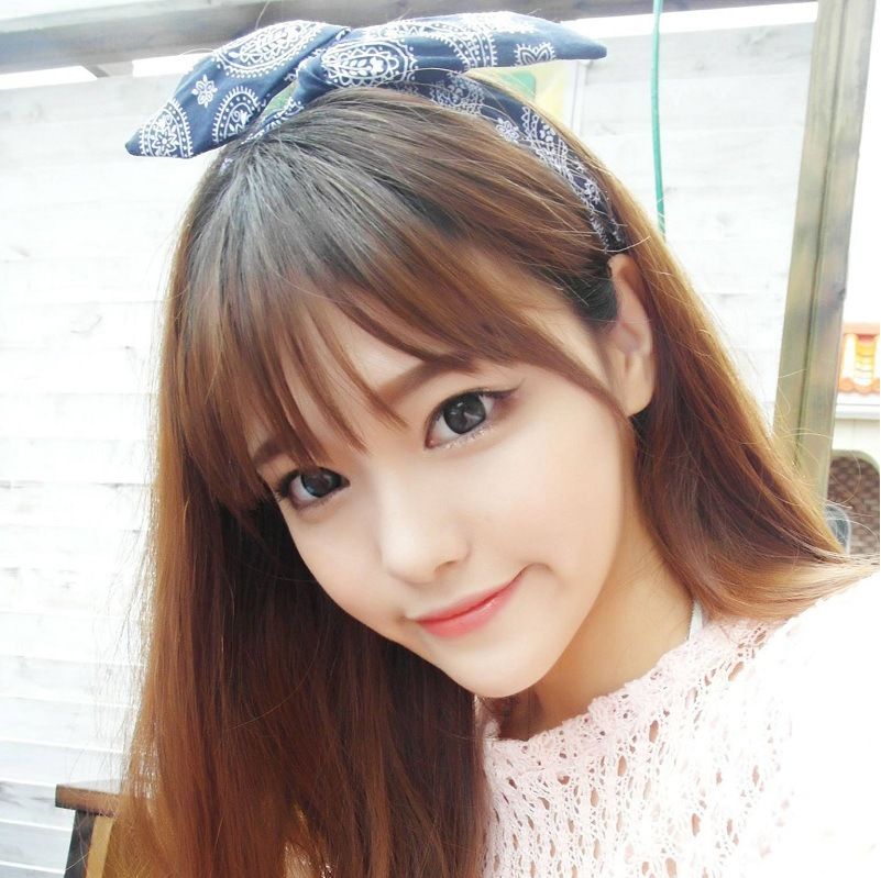 Full Bangs Korean Style