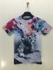Оптовая алисистрация новая мода мыслитель печать абстрактные футболки унисекс женщины / мужчины повседневная 3D футболка для мужчин / женщин Harajuku Tee рубашка